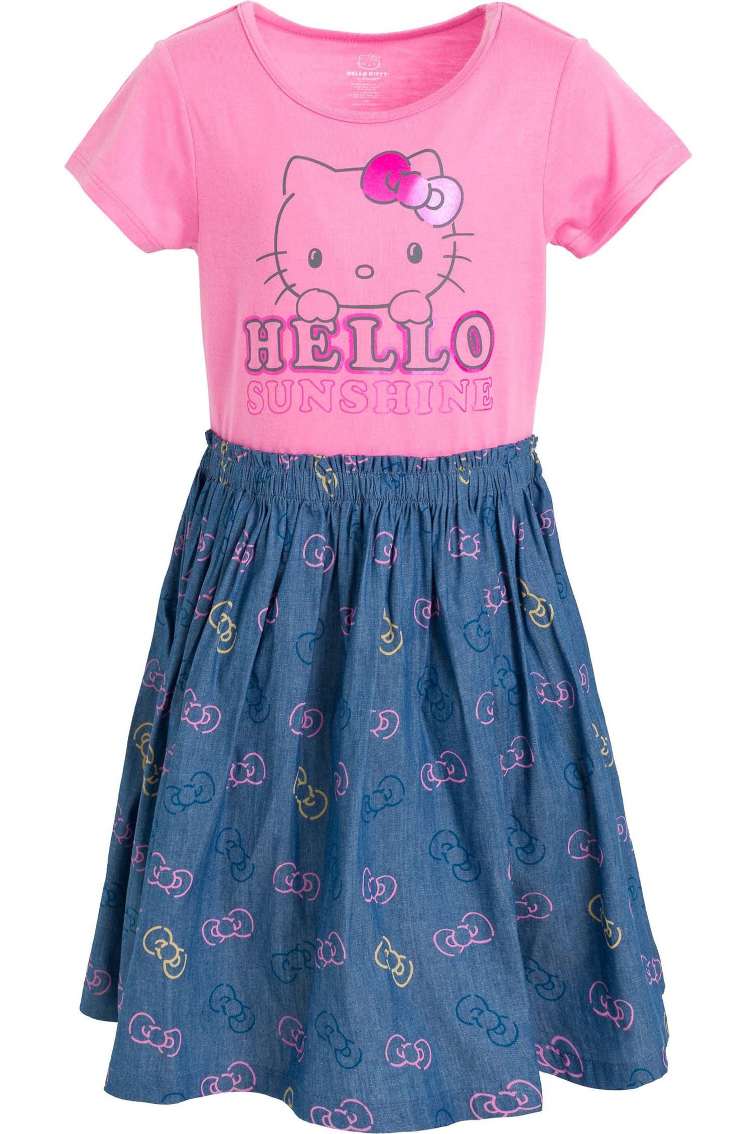 selected Pink Blue Hello Kitty
