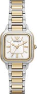 Emporio Armani Mother-of-Pearl Bracelet Watch, 26mm x 26.5mm