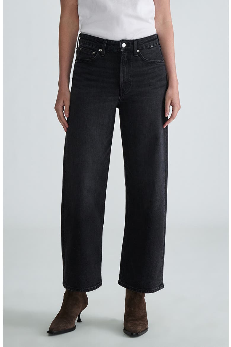 Genova Ankle Wide Leg Jeans, Main, color, SMOKE CLASSIC BLUE