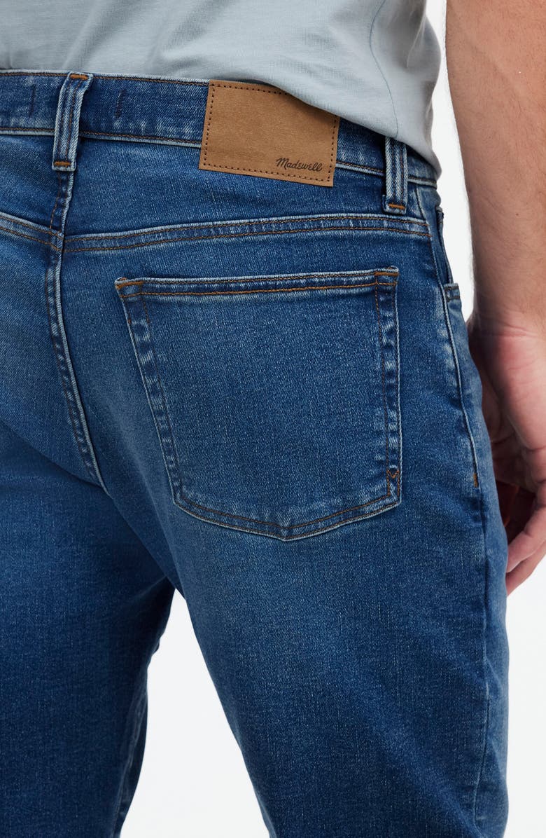 Madewell Athletic Slim Jeans: Airy Stretch Denim Edition, Alternate, color, 