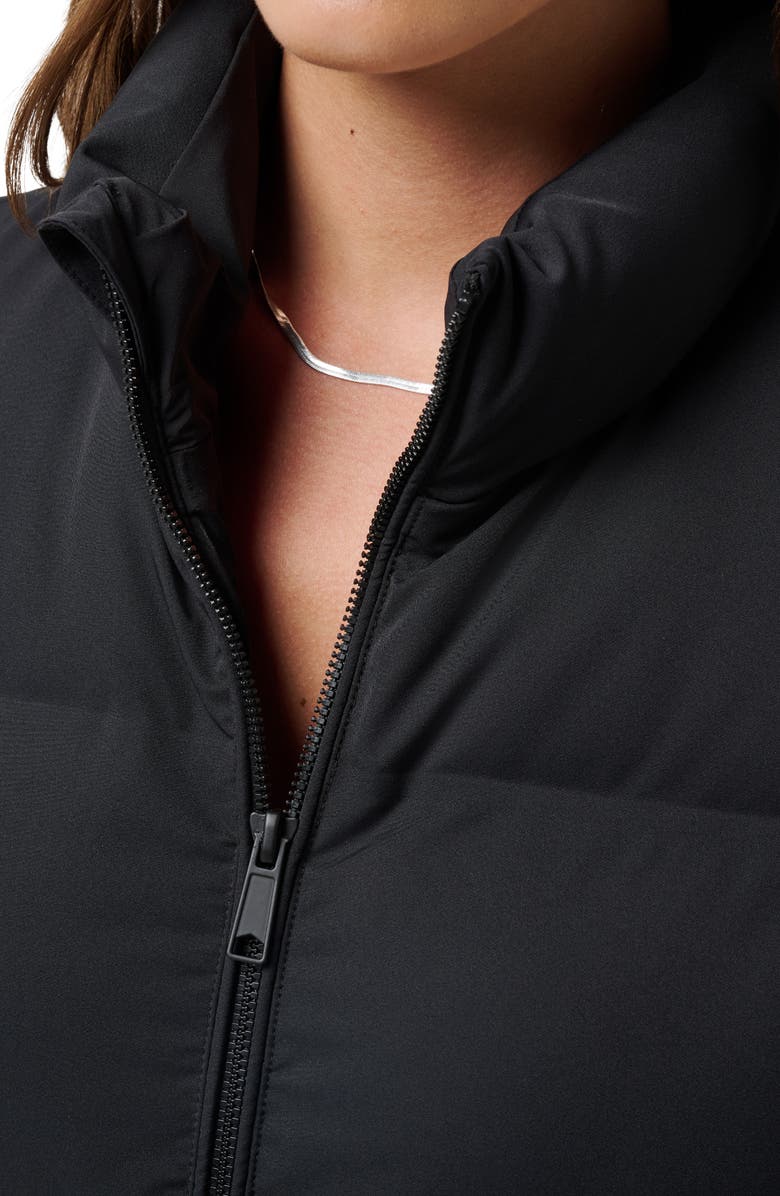 TravisMathew Moontide Quilted Vest, Alternate, color, Black