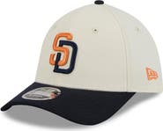 New Era Men's New Era Cream/Obsidian San Diego Padres 2026 City Connect M-Crown 39THIRTY Flex Hat