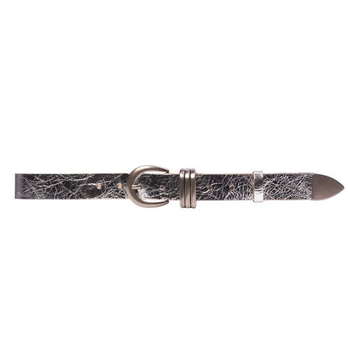 Black Suede Studio Ring Belt