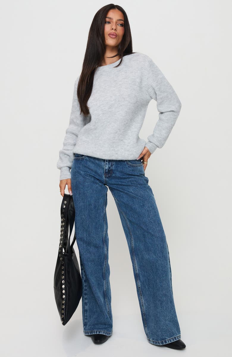 Princess Polly Abrams Oversize Rib Sweater, Alternate, color,