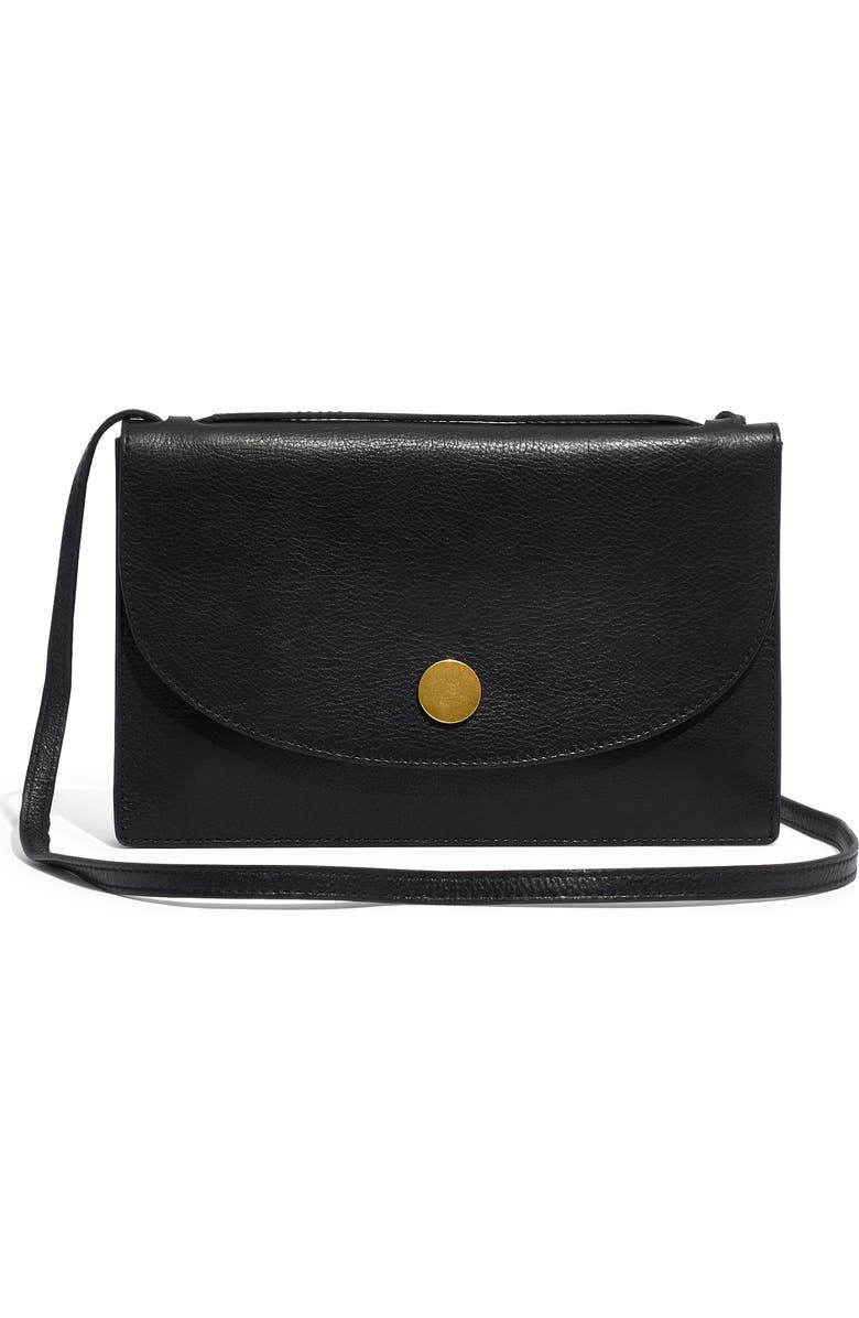 Madewell The Slim Convertible Leather Shoulder Bag, Main, color,