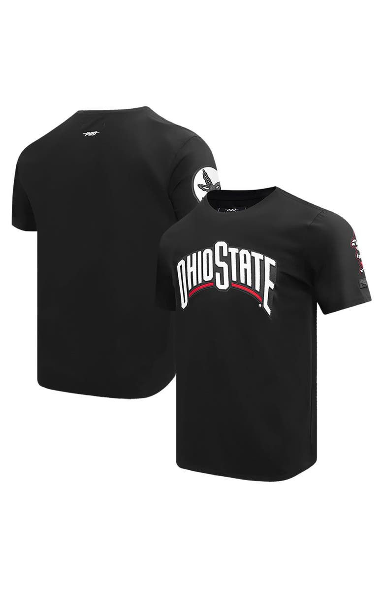 PRO STANDARD Men's Pro Standard Black Ohio State Buckeyes Classic T-Shirt, Main, color, 