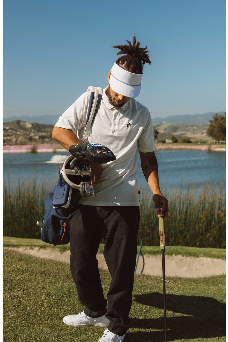 Coast Hydro Performance Visor, Alternate, color, WHITE