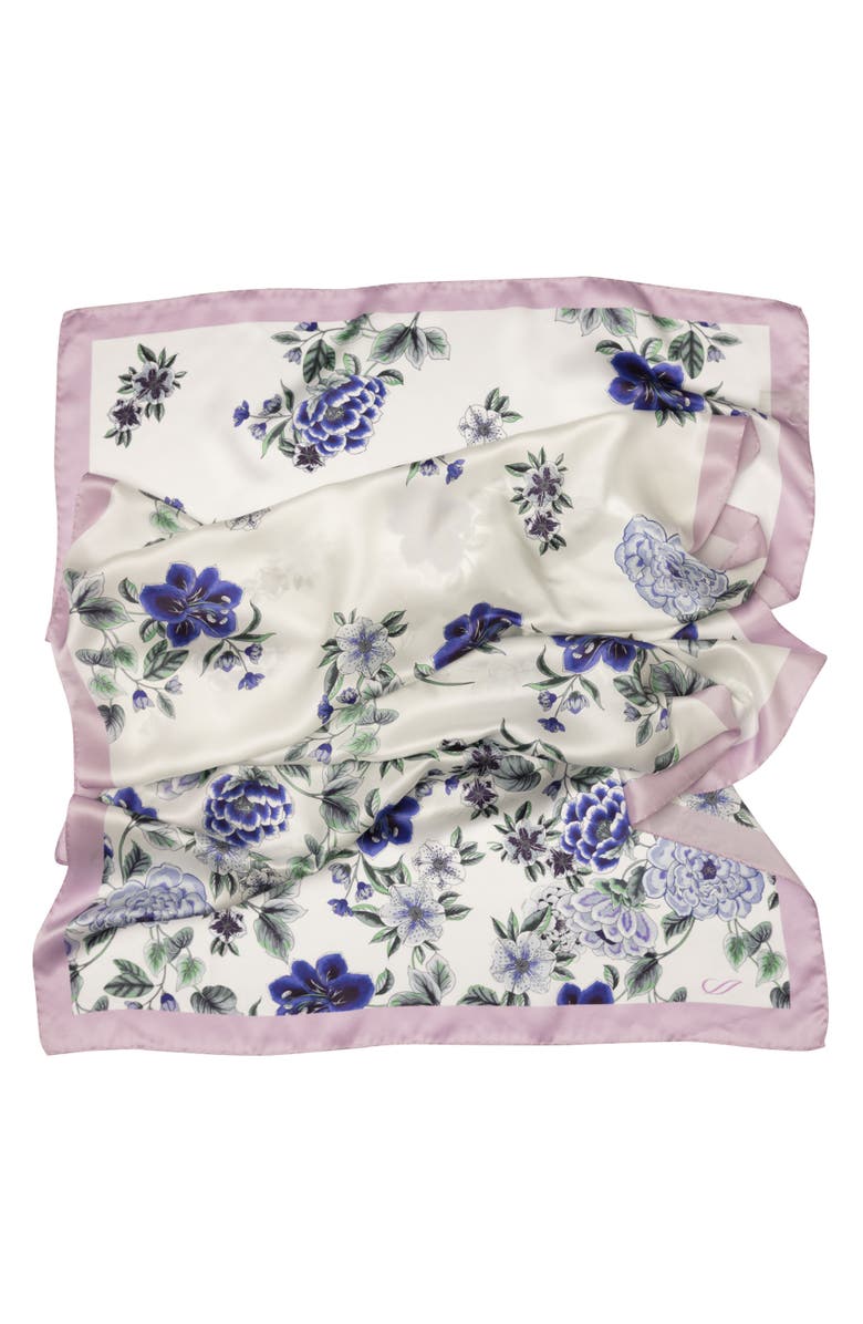 Elizabetta Bella - Silk Scarf/Shawl for Women, Alternate, color, Purple Lavender