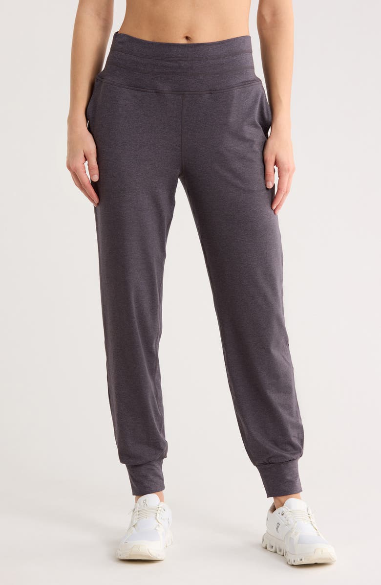 Sweaty Betty Gaia Long Pocket Joggers, Main, color, Urban Grey Marl