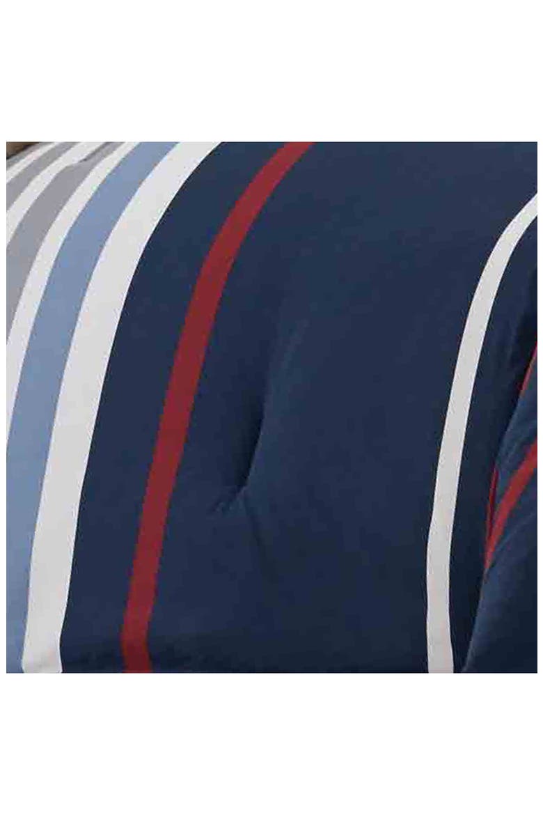 Bradford Duvet Set, Alternate, color, NAVY