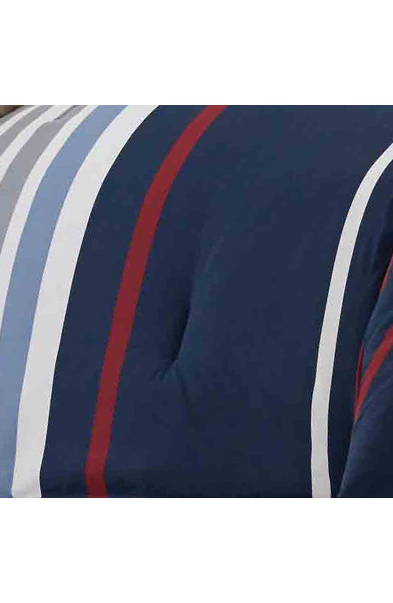 Nautica Bradford Duvet Cover Set, Alternate, color, Navy