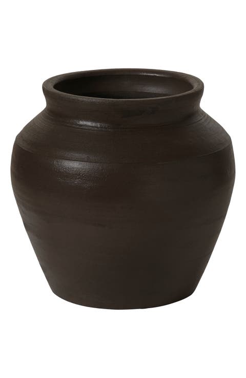 Decorative Clay Vase