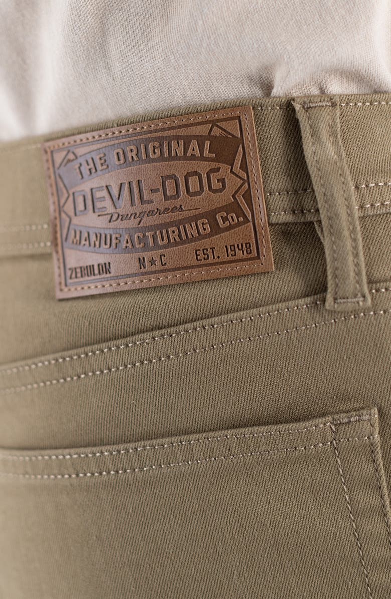 Devil-Dog Dungarees Relaxed Straight Leg Jeans, Alternate, color, Union Khaki