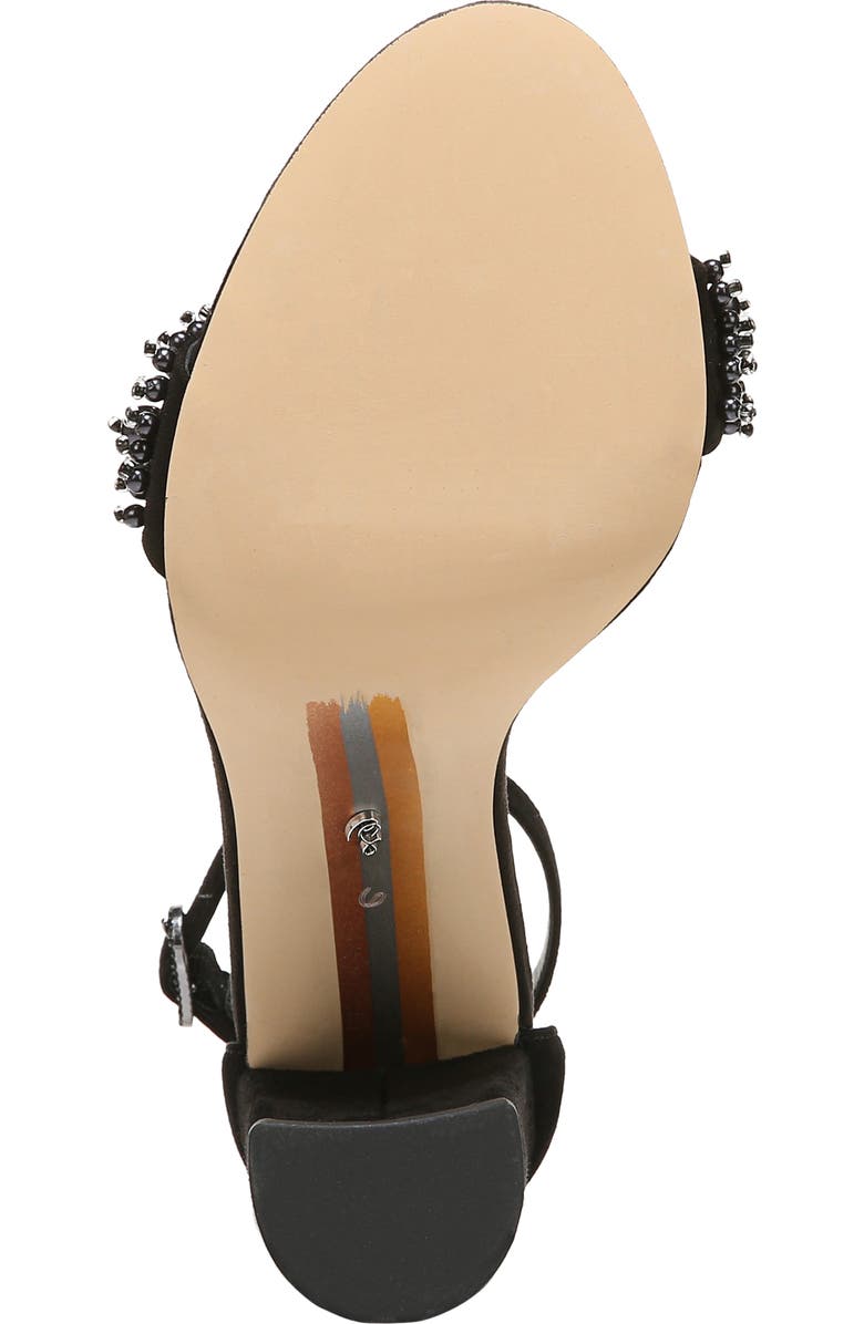 Sam Edelman Yaro Perla Beaded Block Heel Sandal, Alternate, color,