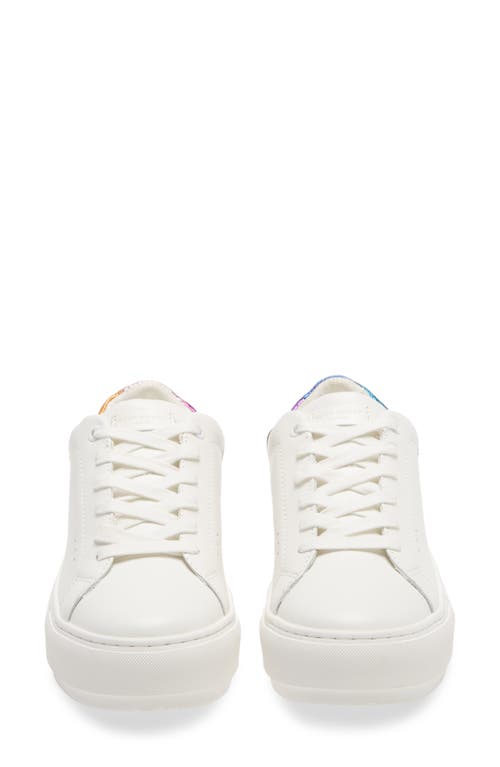Kurt Geiger London Rainbow Shop Laney Eagle Sneaker In White