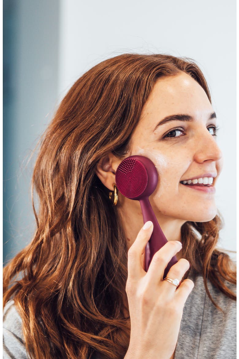 Pro Clean Facial Cleansing Device with ActiveWarmth™, Alternate, color, BERRY