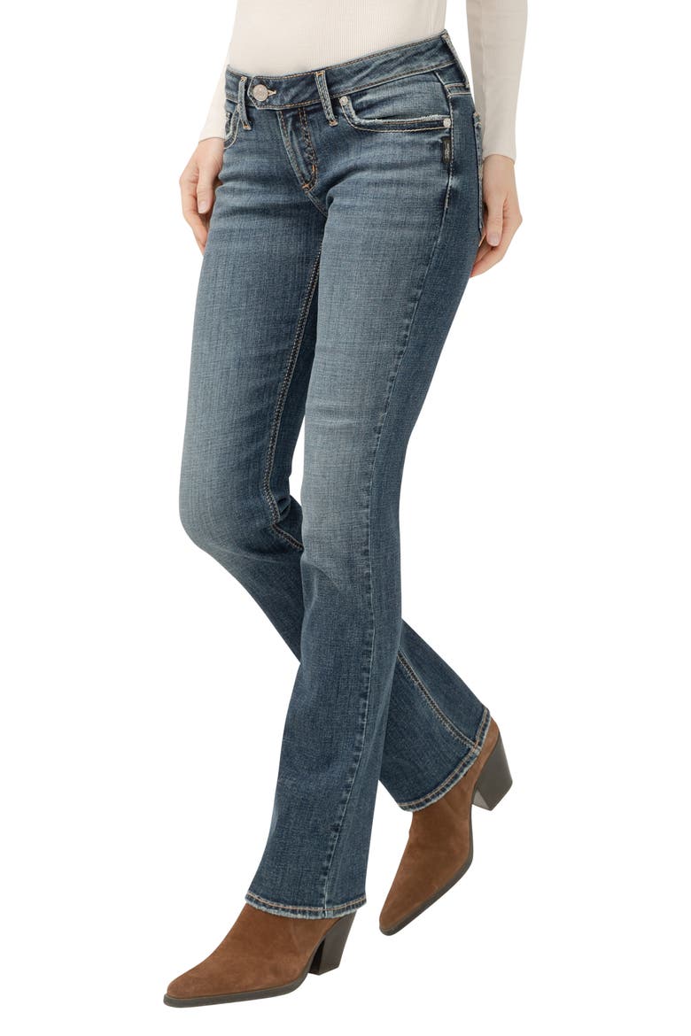 Tuesday Low Rise Slim Bootcut Jeans, Alternate, color, BILLIE