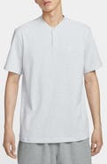 Nike Club Short Sleeve Cotton Henley