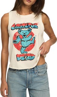 Lucky Brand Grateful Dead Airbrush Muscle T-Shirt