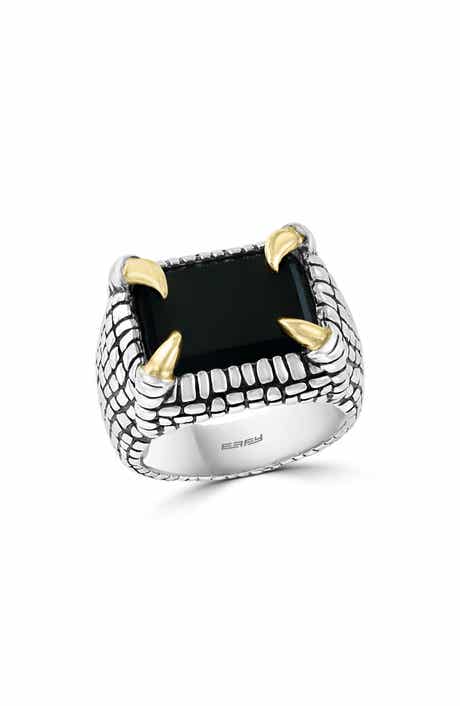 EFFY Onyx Claw Prong Ring