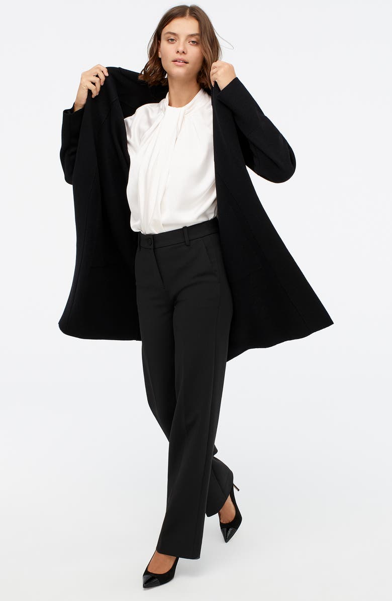 J.Crew Ella Open Front Long Sweater Blazer, Alternate, color,