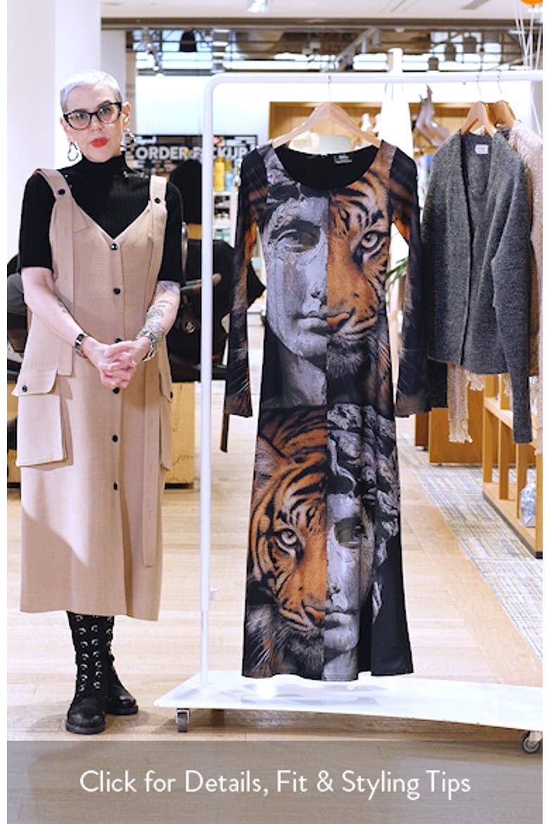 You Are Art Long Sleeve Maxi Dress video