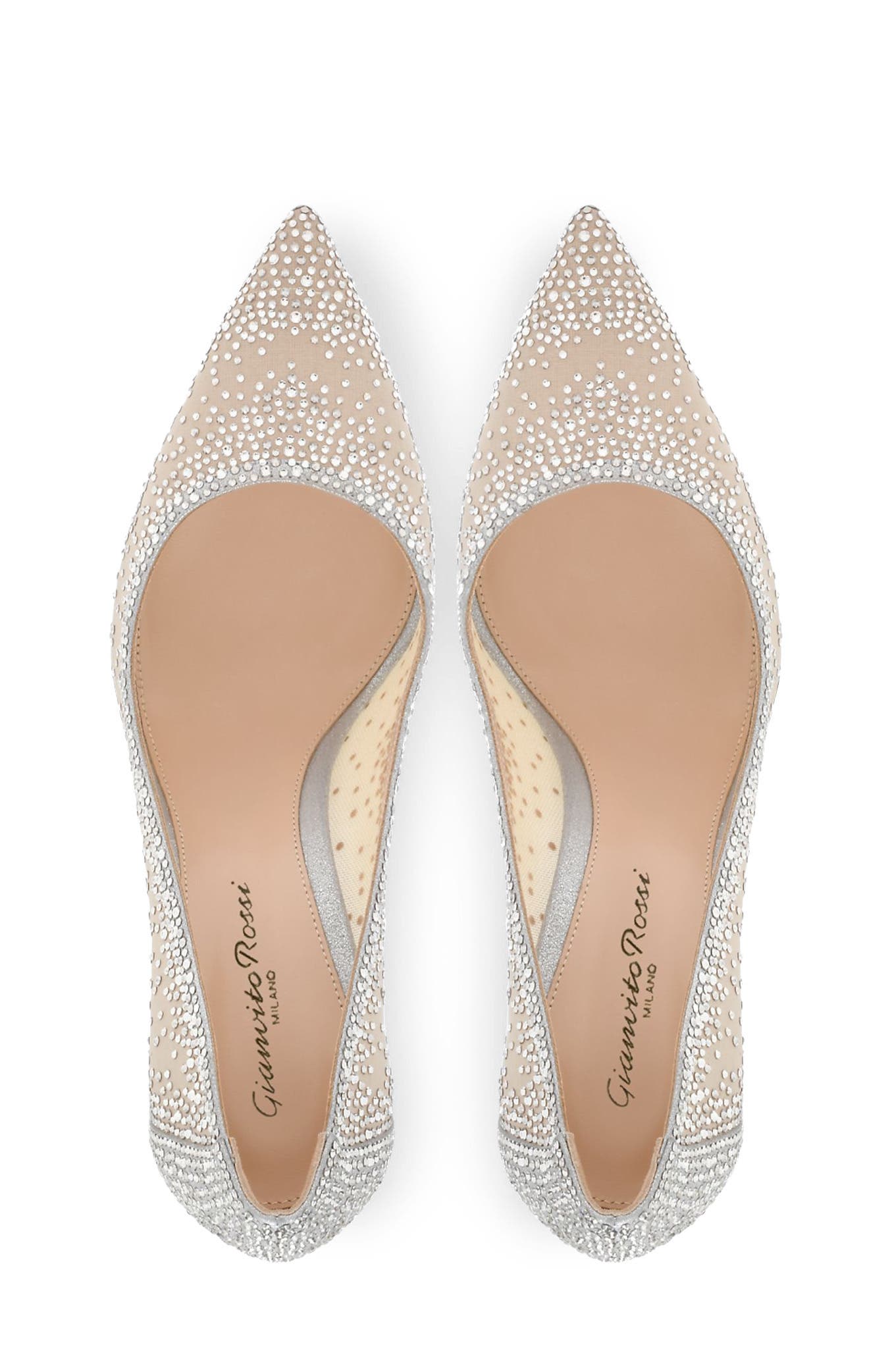 Rania Pumps, Alternate, color, Metallic Silver