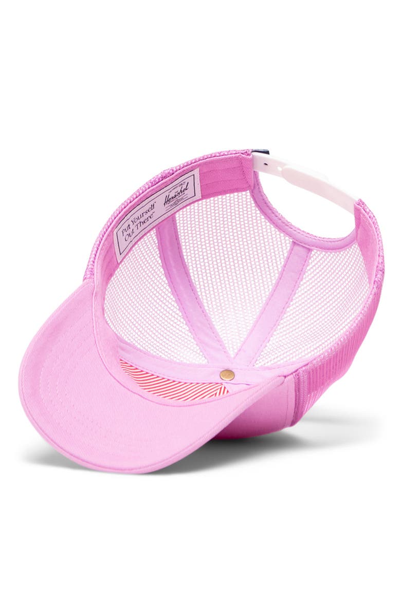 Whaler Mesh Trucker Hat, Alternate, color, OPERA MAUVE