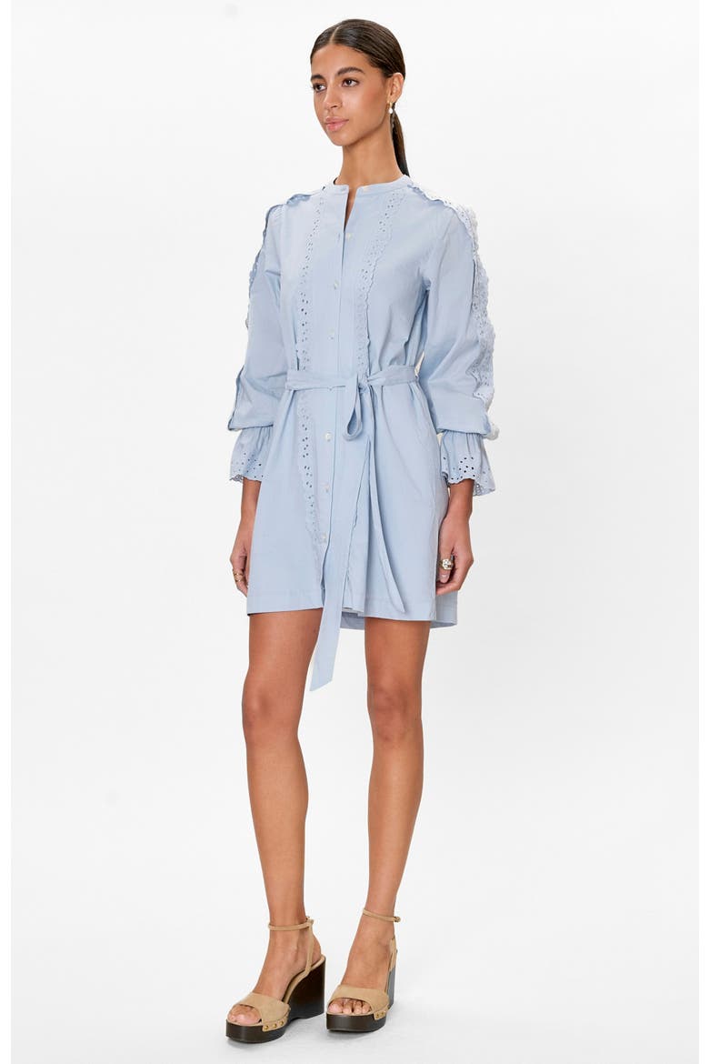 Lorelai Tunic Dress, Alternate, color, Chambray
