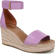 Franco Sarto Clemens Ankle Strap Platform Wedge Sandal