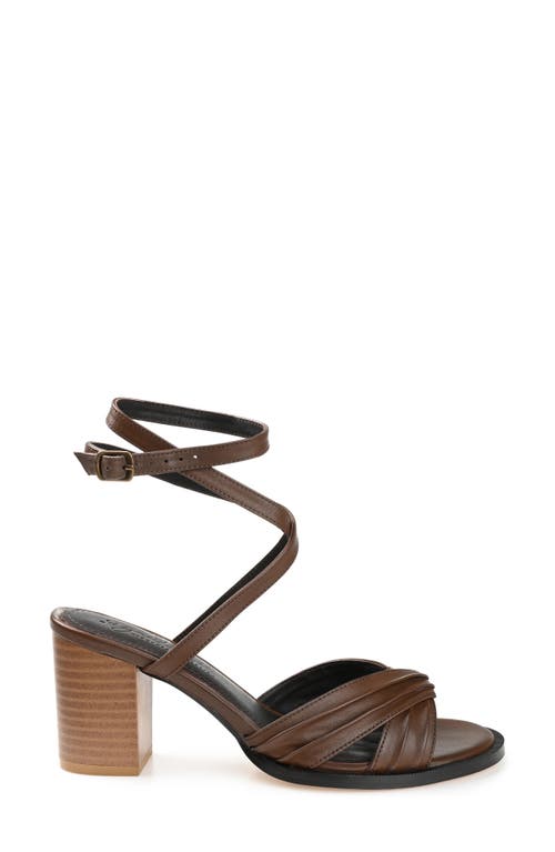 Journee Collection Freeda Ankle Strap Sandal In Brown