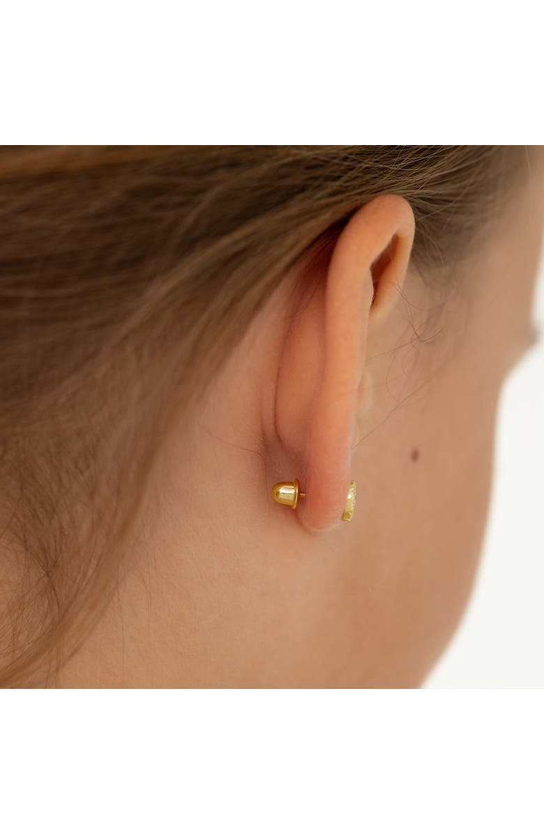 In Season Jewelry Yellow Gold Replacement Screw Backs, Alternate, color, Gold