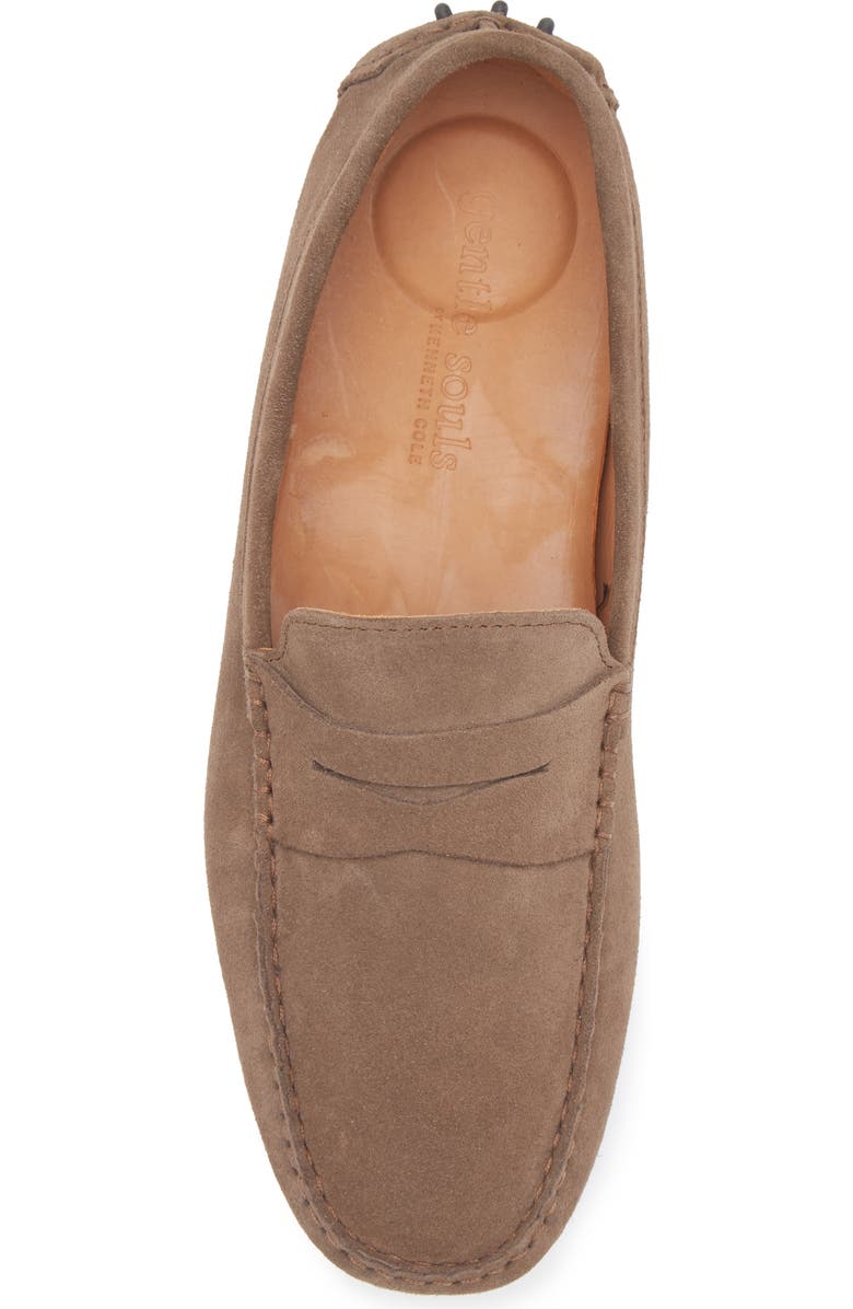 Gentle Souls Redondo Penny Loafer, Alternate, color, Taupe Suede