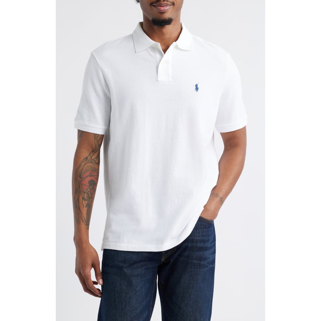 Polo Ralph Lauren White Cotton Polo Shirt Original-fit In White