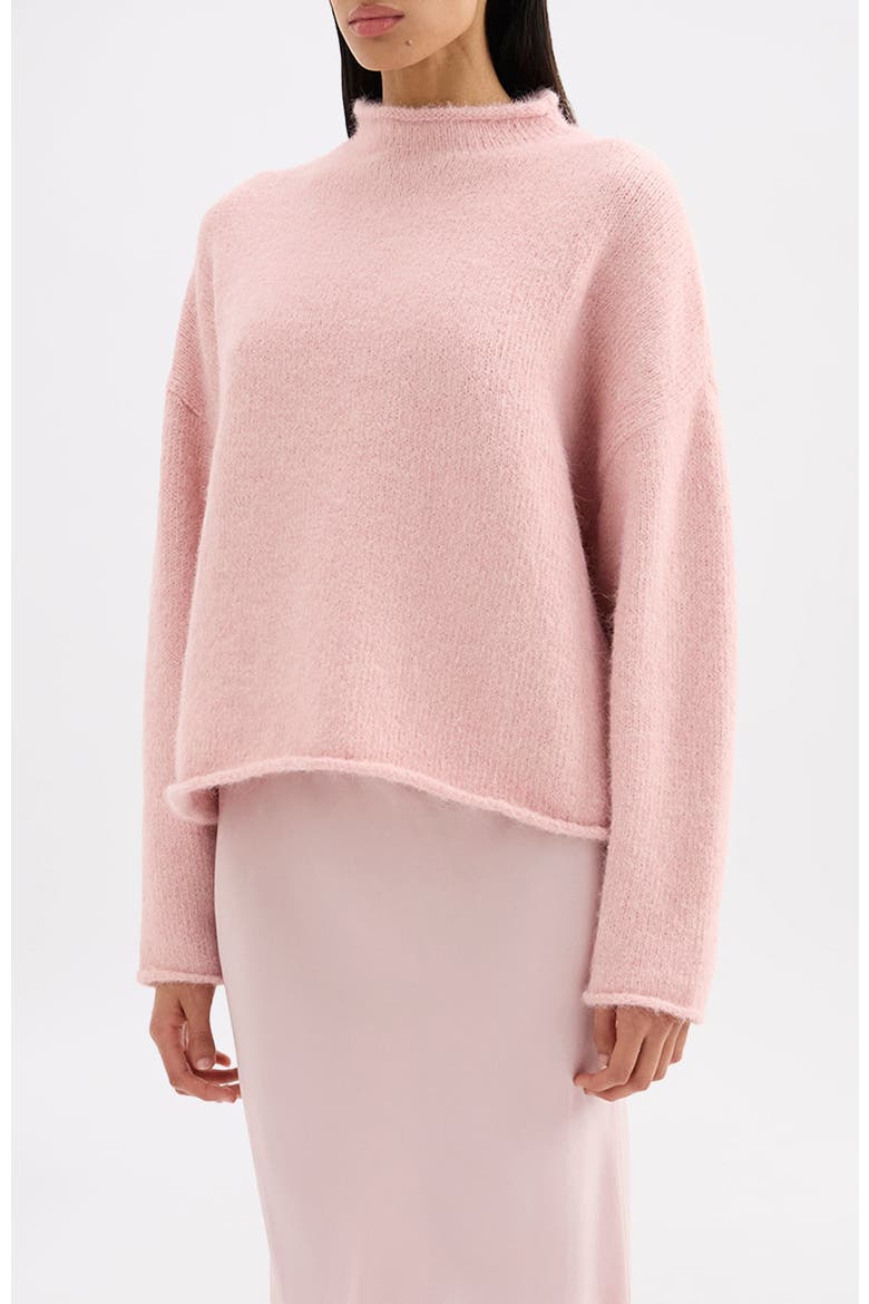 Imara Knit Sweater, Alternate, color, Blush