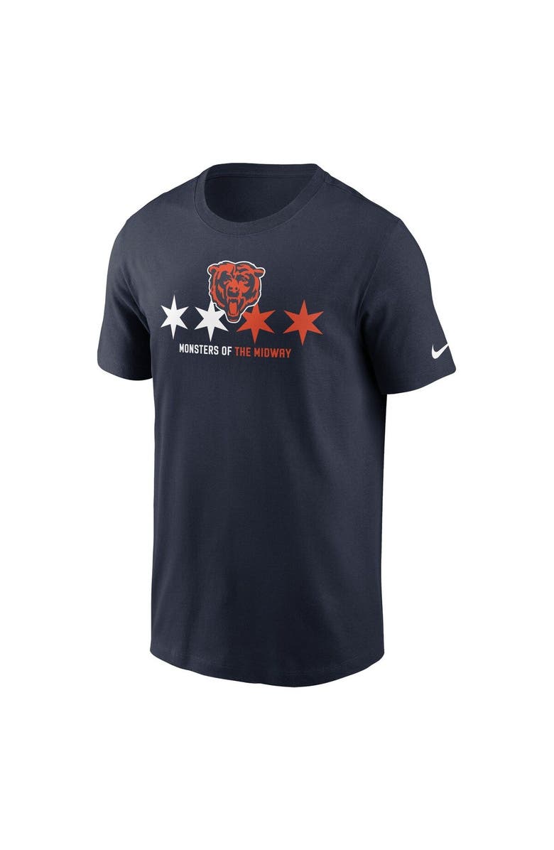 Nike Men's Nike Navy Chicago Bears Essential Local Phrase T-Shirt, Alternate, color, 