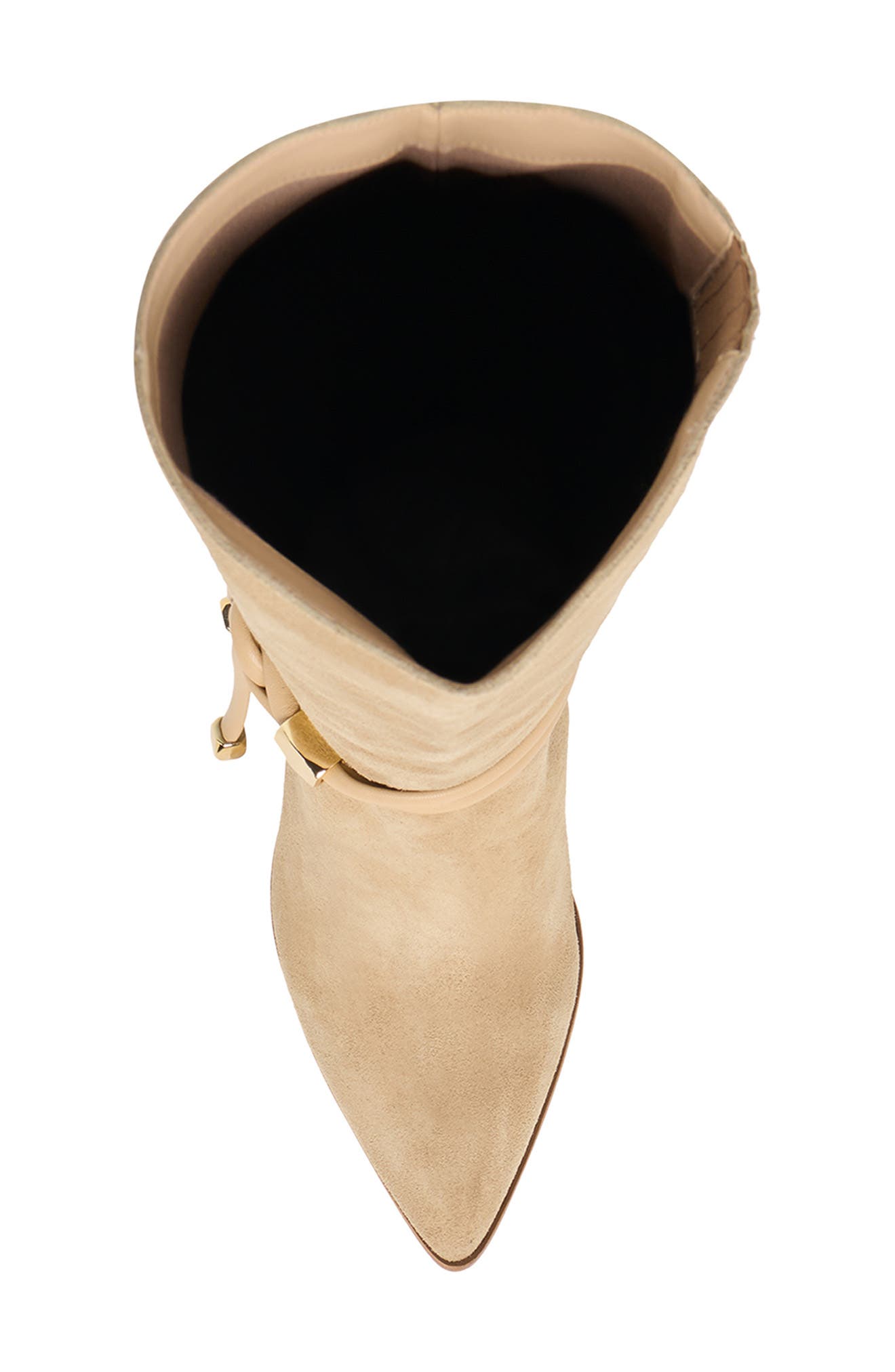 Tarren Knee High Boot, Alternate, color, DK TAUPE SUEDE