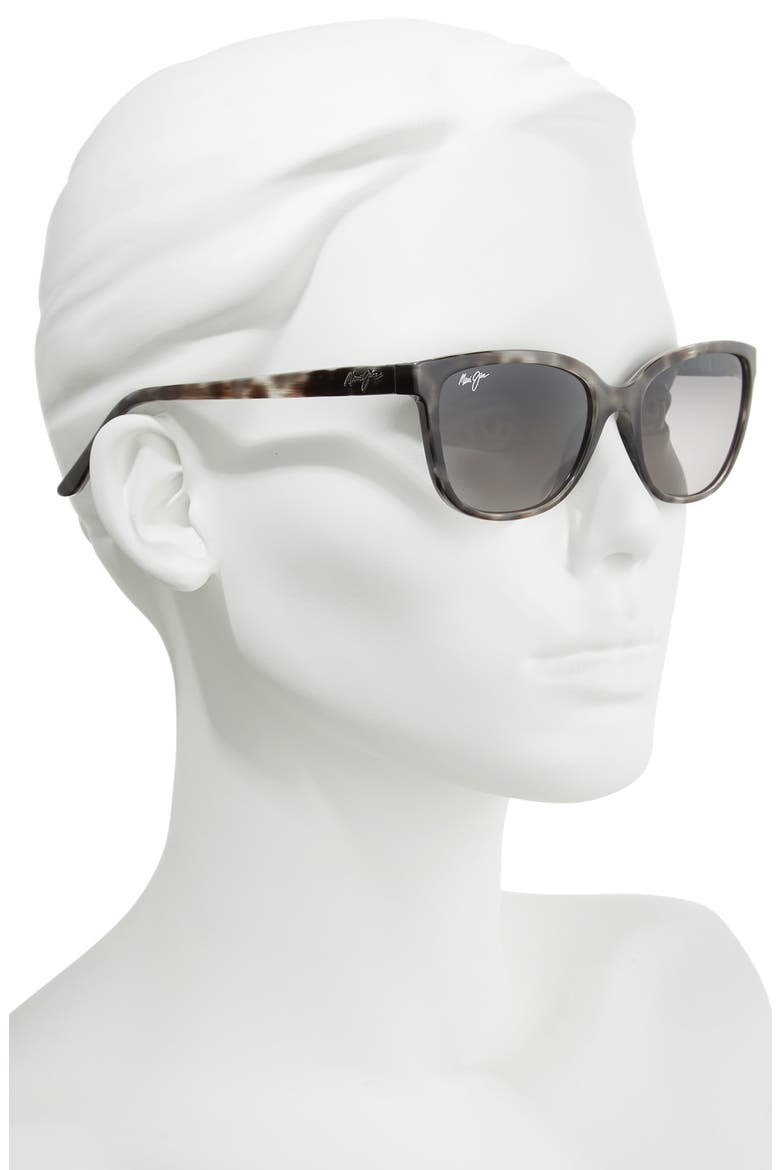 Honi 54mm PolarizedPlus2® Cat Eye Sunglasses, Alternate, color, GREY TORTOISE STRIPE