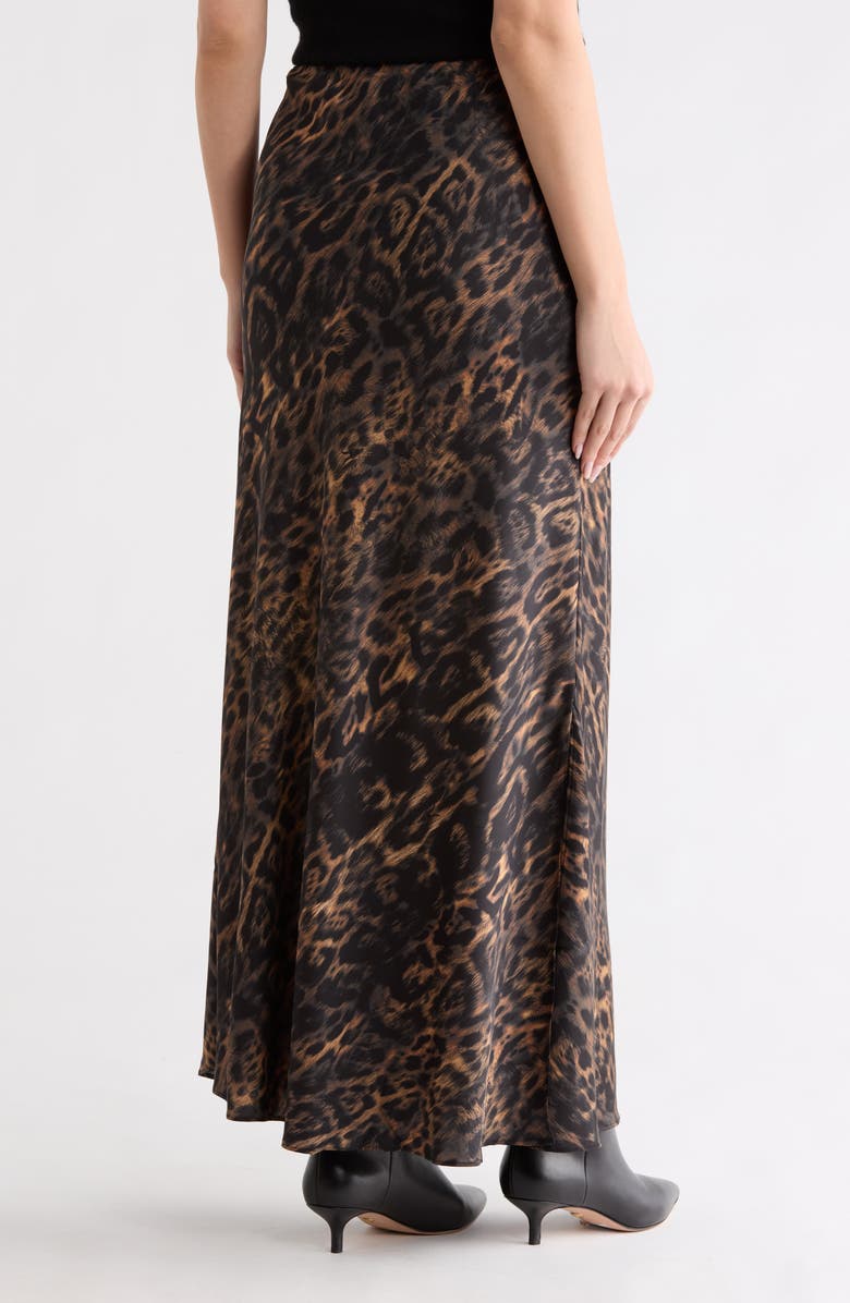 AllSaints Bryony Bias Maxi Skirt, Alternate, color, Jinx Golden Brown