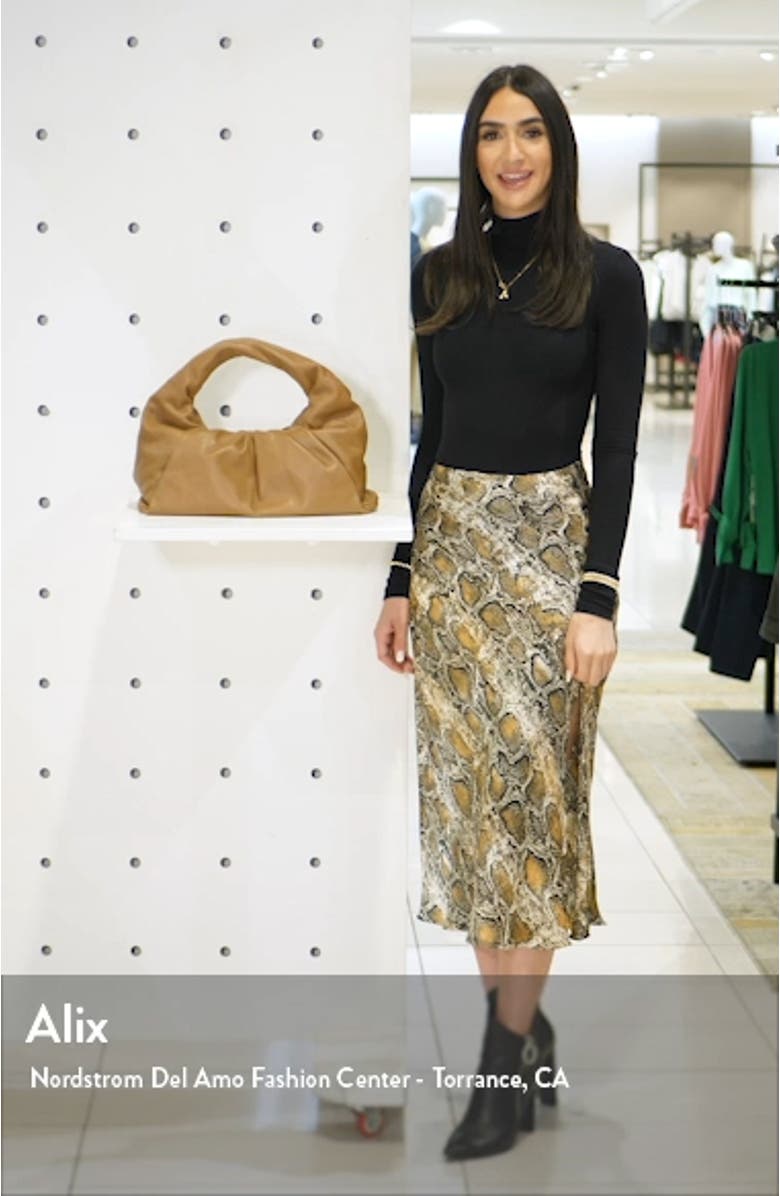 The Shoulder Pouch Calfskin Leather Hobo, sales video thumbnail