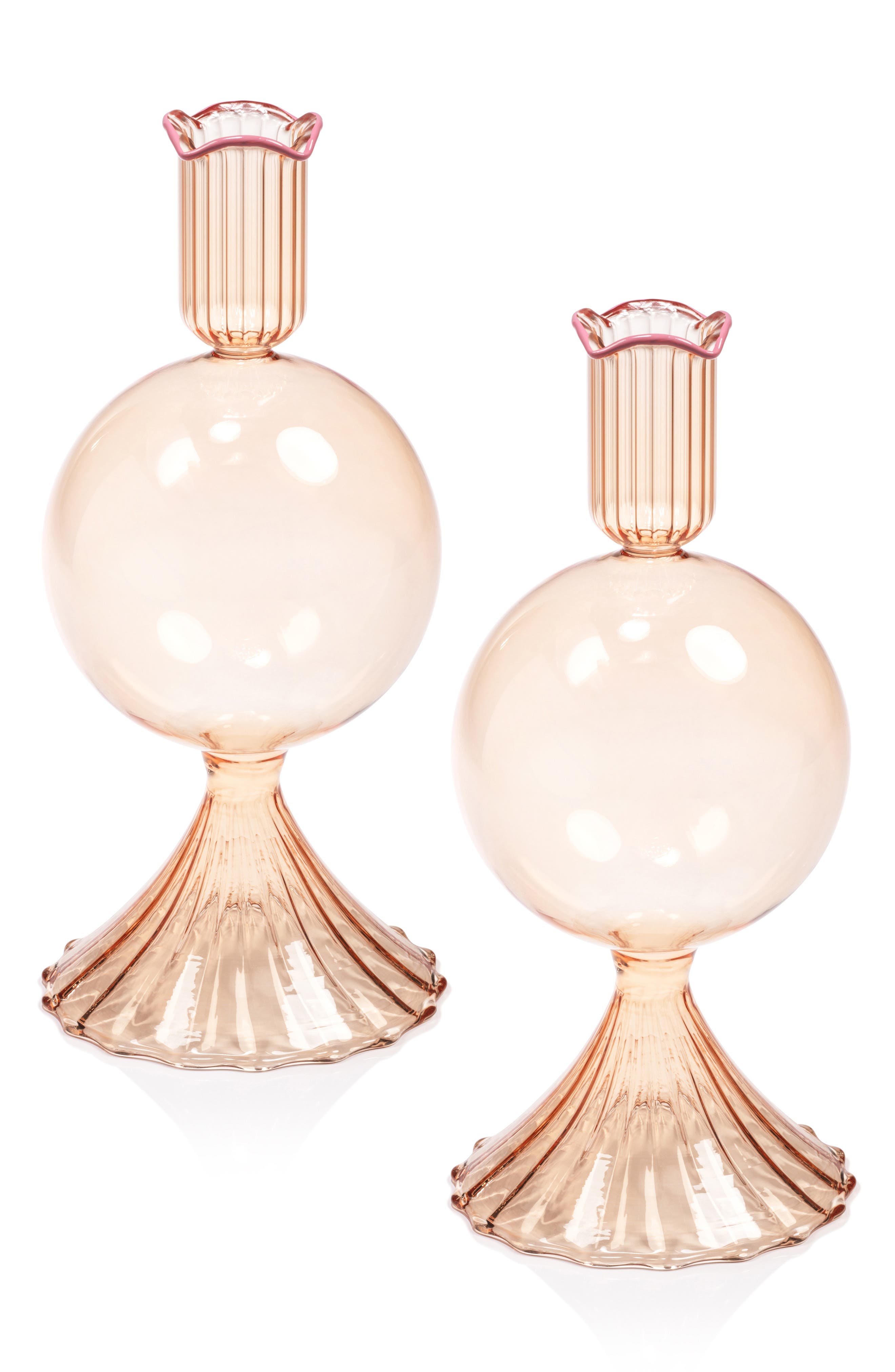 Zodax Treviso Bulb Set of 2 Vases