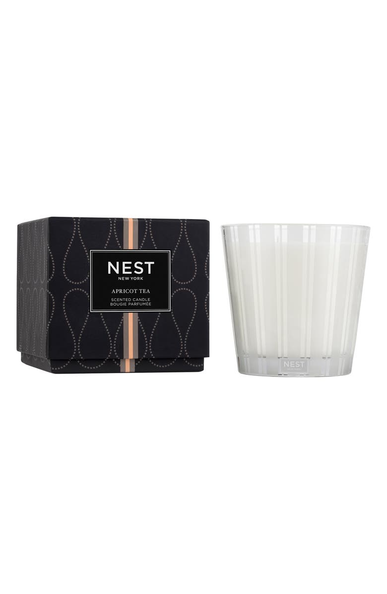 NEST New York Apricot Tea Scented Candle, Alternate, color, 