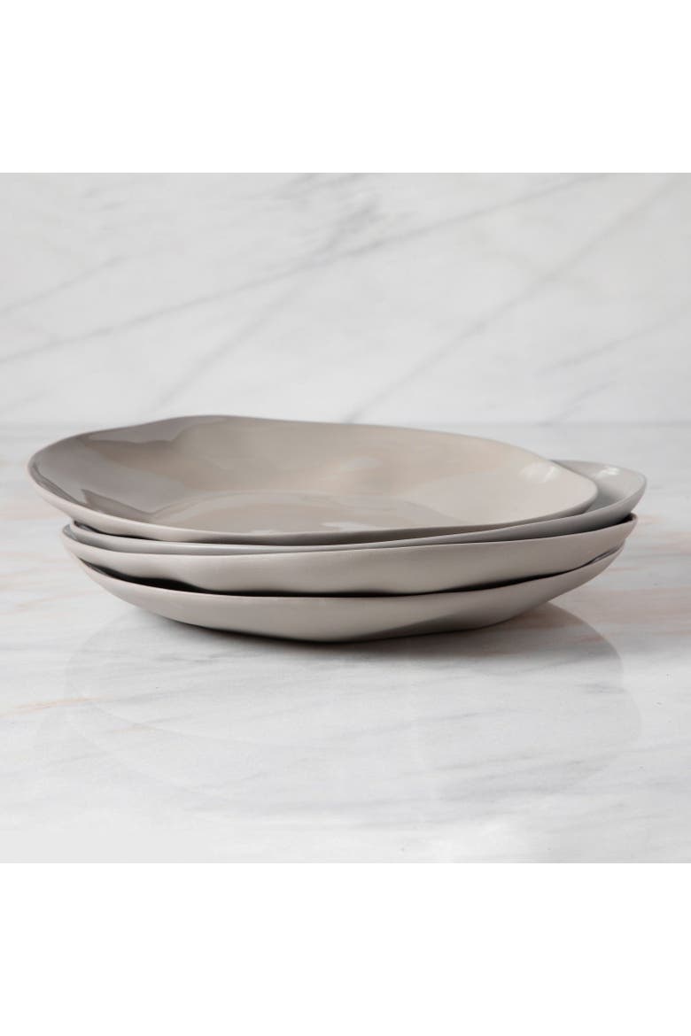 Tam Stoneware Dinner Plate - Set of 4, Alternate, color, Sterling