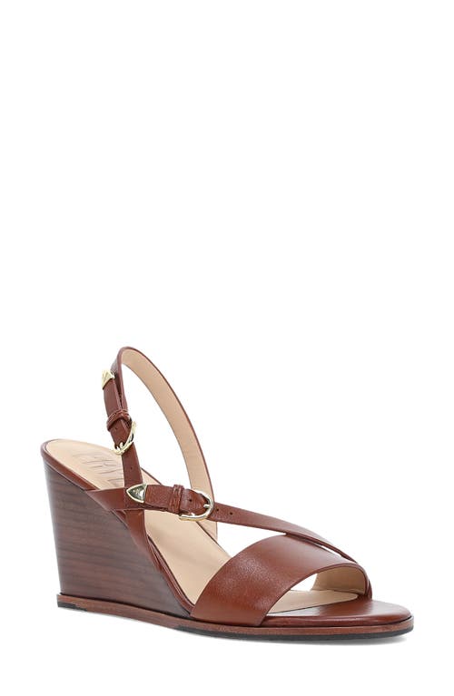 Frye Rachel Slingback Wedge Sandal In Cinnamon