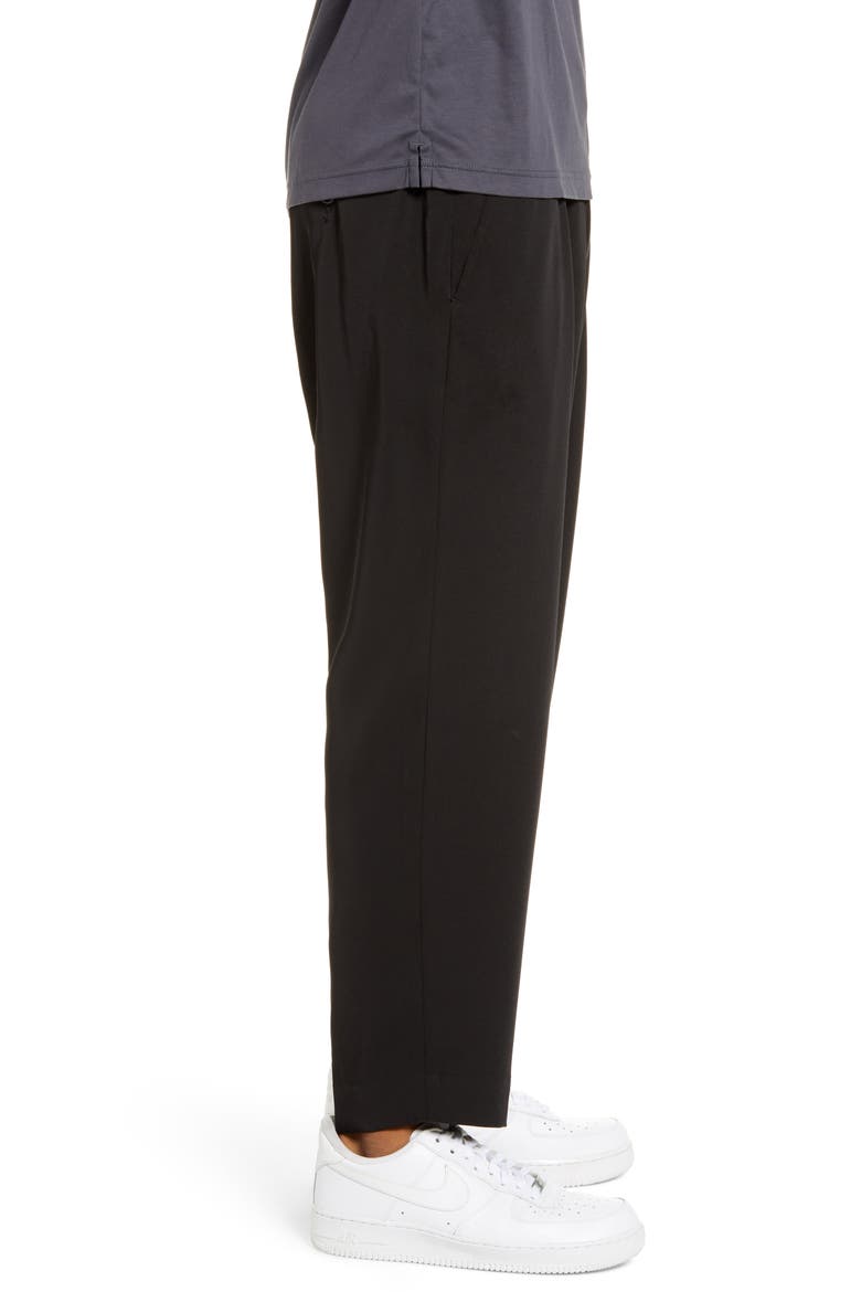Henderson Crop Drawstring Pants, Alternate, color, BLACK