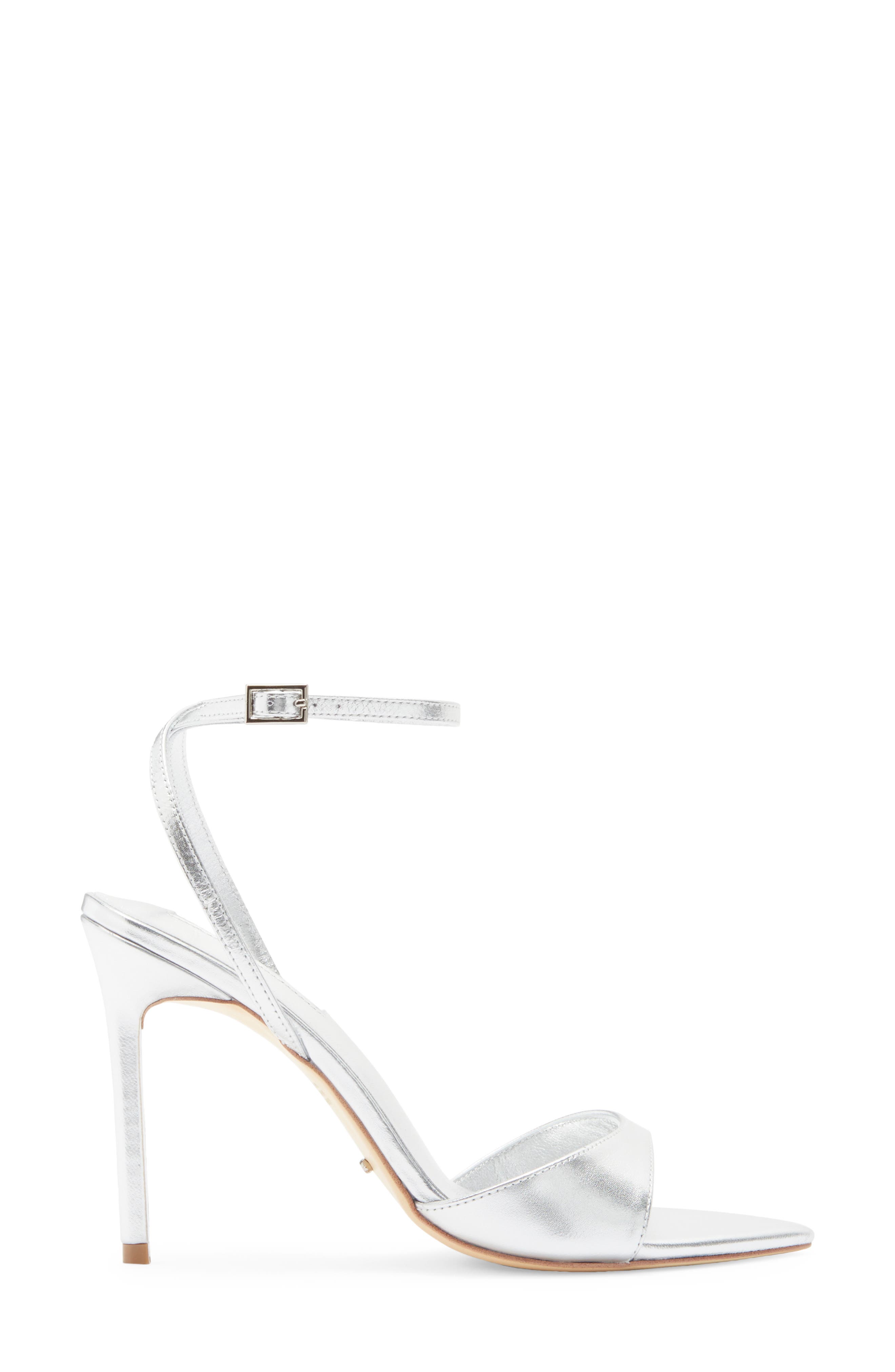 Tony Bianco Molly Loafer, Alternate, color, Silver Nappa Metallic