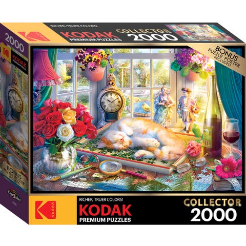 Roseart Puzzle Time 2000 Piece Puzzle, Cardboard, Kids & Adults