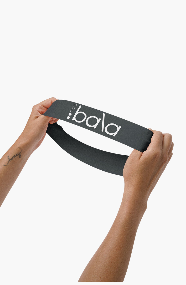 Bala Booty Resistance Bands, Alternate, color, Charcoal