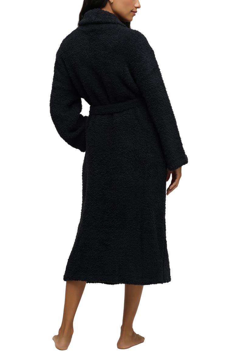 Gender Inclusive CozyChic™ Robe, Alternate, color, BLACK