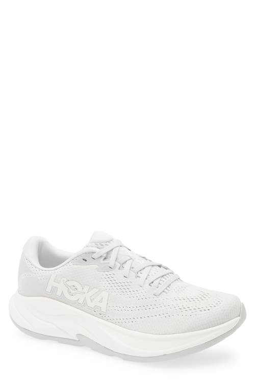 Hoka Rincon 4 Running Shoe In Gray